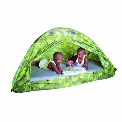 Pacific Play Tents HQ Twin Bed Tent, Camouflage