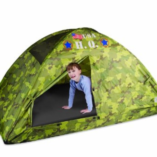 Pacific Play Tents HQ Twin Bed Tent, Camouflage