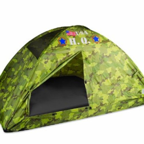Pacific Play Tents HQ Twin Bed Tent, Camouflage