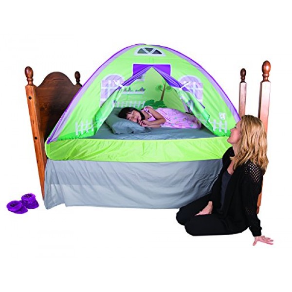 Pacific Play Tents Kids Cottage Bed Tent Playhouse - Twin Size