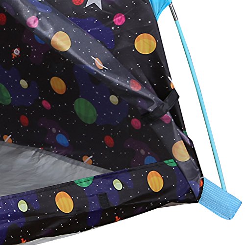 Pacific Play Tents Kids Galaxy Dome Tent w/Glow in the Dark Stars ...