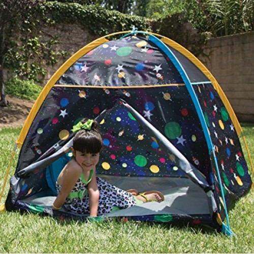 Pacific Play Tents Kids Galaxy Dome Tent w/Glow in the Dark Stars ...