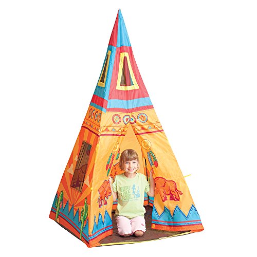 Pacific Play Tents Kids Santé Fe Giant Teepee Tent - 36 x 36 x 67