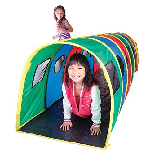 Pacific Play Tents Kids Tickle Me 9 Foot Geo-D Crawl Tunnel