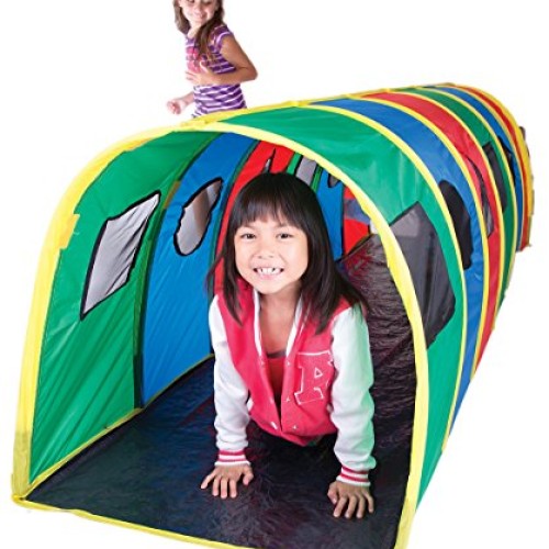 Pacific Play Tents Kids Tickle Me 9 Foot Geo-D Crawl Tunnel