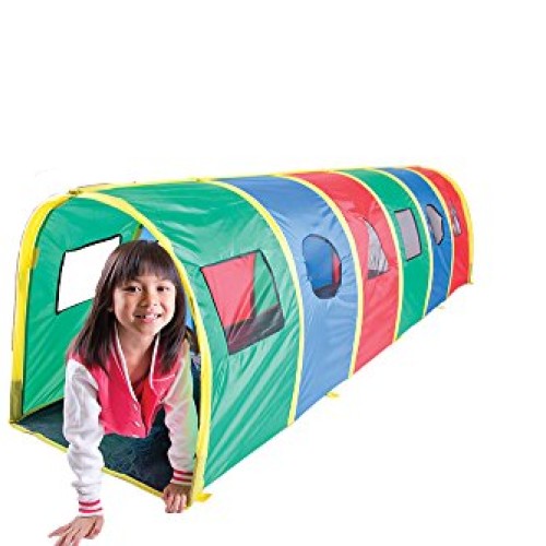 Pacific Play Tents Kids Tickle Me 9 Foot Geo-D Crawl Tunnel