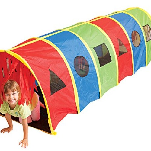 Pacific Play Tents Kids Tickle Me 9 Foot Geo-D Crawl Tunnel