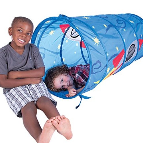 Pacific Play Tents Outer Space 4 Foot Crawl Tunnel for Indoor / O...