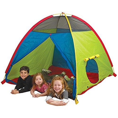 Pacific Play Tents Super Duper 4 Kid Dome Tent for Indoor / Outdoo...