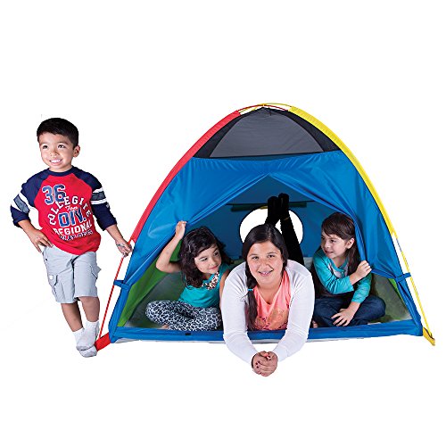 Pacific Play Tents Super Duper 4 Kid Dome Tent for Indoor / Outdoo...
