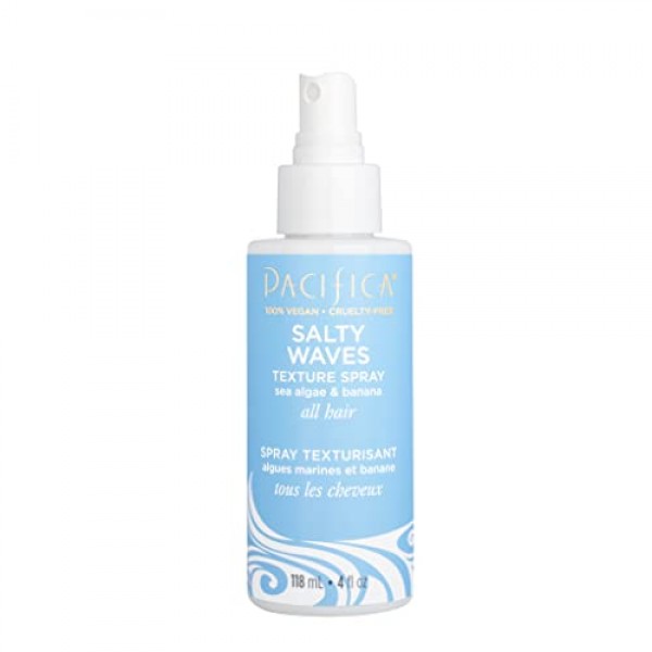 Pacifica Beauty, Salty Waves Texture Spray, Sea Salt Spray for Hai...