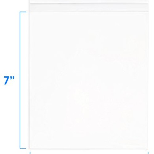 Pack It Chic - 5” X 7” 1000 Pack Clear Resealable Cellophane Cel...