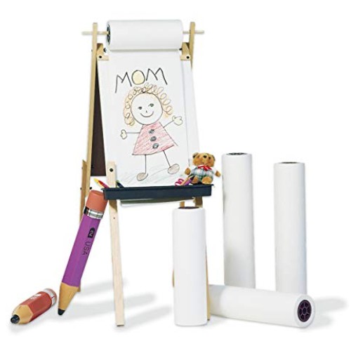 Art Street Art & Easel Roll, White, 18 x 75, 1 Roll