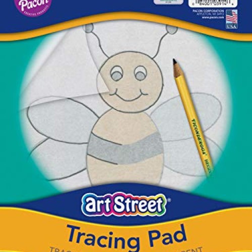 Art Street Tracing Paper Pad, Translucent, 9 x 12, 40 Sheets