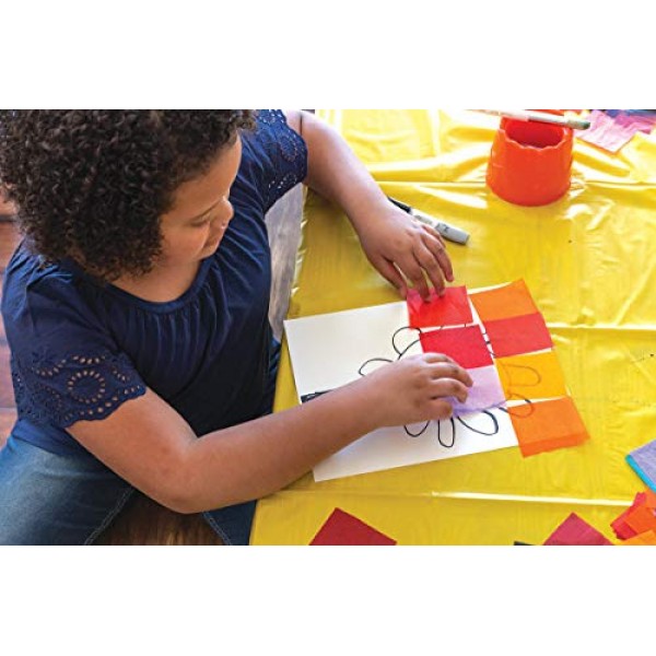 Pacon SpectraR Assorted Color Tissue Pack, 12 x 18, 25 Colors,...