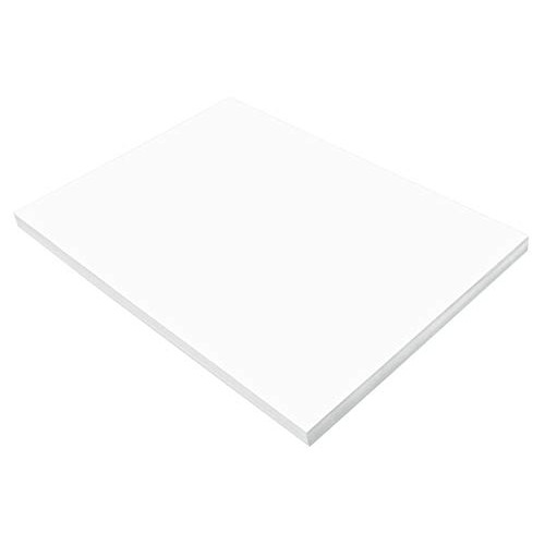 Pacon SunWorks Construction Paper, 18 x 24, 100-Count, Bright Wh...