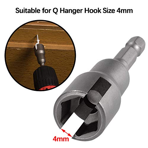PAGOW 2-Pack Hurricane Wingnut Driver - Wing Nut Drill Bit Socket ...