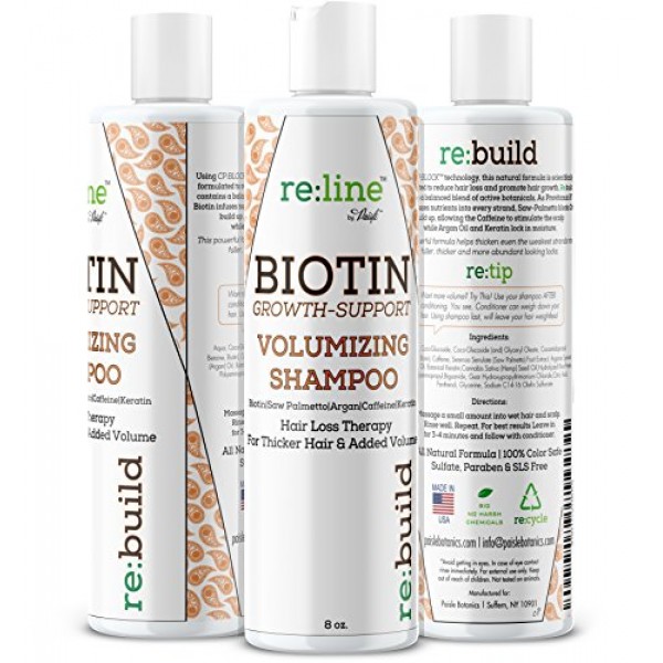 Biotin Hair Loss Shampoo - Volume Shampoo For Hair Growth ALL NATU...