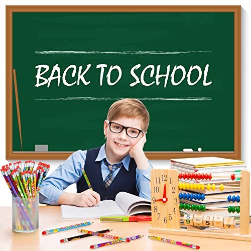 Pajean 100 Pcs Welcome Back to School Pencils First Day of Holiday...