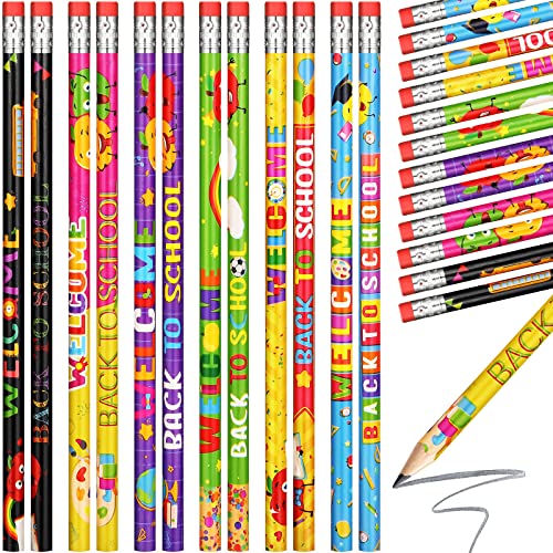 Pajean 100 Pcs Welcome Back to School Pencils First Day of Holiday...
