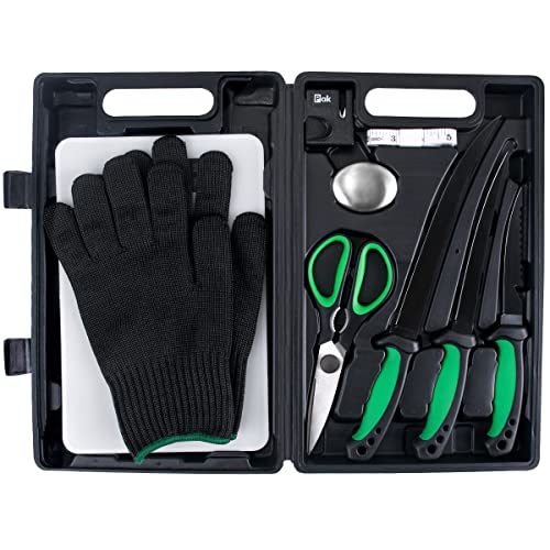 Pak 11-Pc Fillet Knife Fishing, Fish Fillet Knife, Fish Cleaning K...