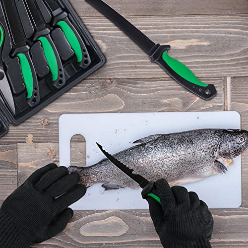 Pak 11-Pc Fillet Knife Fishing, Fish Fillet Knife, Fish Cleaning K...
