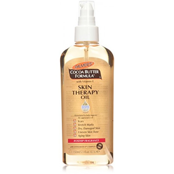 Palmers Cocoa Butter Formula Skin Therapy Oil, Rosehip, 5.1 oz.