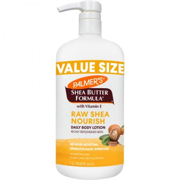 Palmers Shea Formula Raw Shea Body Lotion for Dry Skin, Hand & Bo...