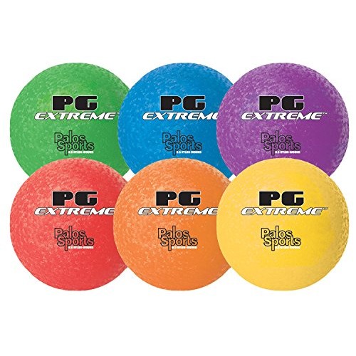 8.5” PG Extreme Heavy Duty Nylon- Wound Playground Balls Set of 6