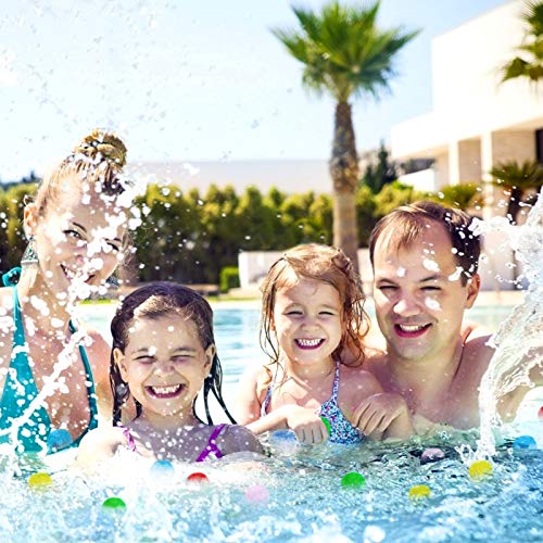 72 Pack 2.4 Inch Cotton Splash Soaker Bomb Ball- Absorbent Splash ...