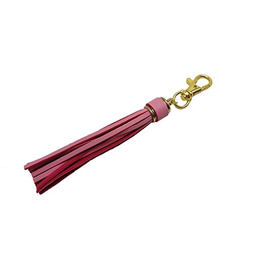 5.9 15pcs PU Leather Tassel with Lobster Swivel, Keychain for Ha...