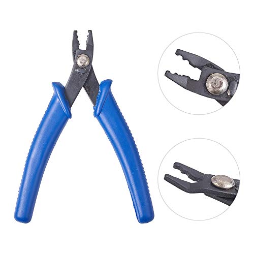 pandahall Elite 1 Set 45# Steel Jewelry Tools Crimping Crimper Pre...