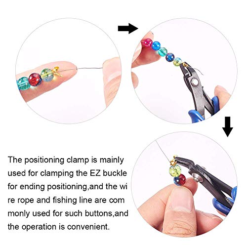 pandahall Elite 1 Set 45# Steel Jewelry Tools Crimping Crimper Pre...