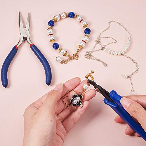 pandahall Elite 1 Set 45# Steel Jewelry Tools Crimping Crimper Pre...