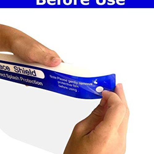 240 Pack of Protective Face Shields by ICU Health - Full Coverage ...