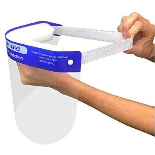 240 Pack of Protective Face Shields by ICU Health - Full Coverage ...