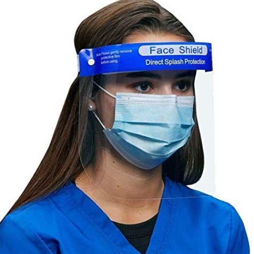 240 Pack of Protective Face Shields by ICU Health - Full Coverage ...