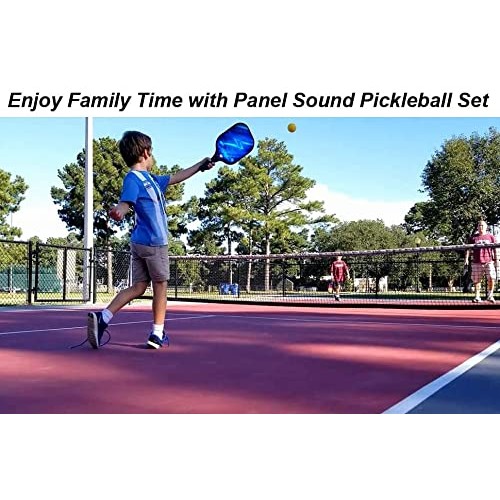 Panel Sound USAPA Approved Pickleball Paddle Set Lightweight Pickl...