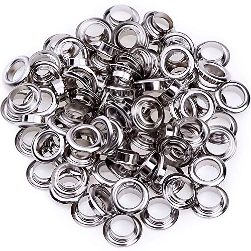 Pangda Grommet Tool Kit, Grommet Setting Tool and 100 Sets Grommet...