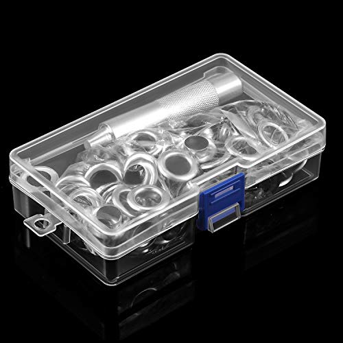 Pangda Grommet Tool Kit, Grommet Setting Tool and 100 Sets Grommet...