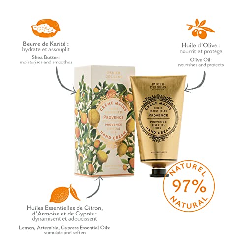 Panier des Sens Provence Hand cream for dry cracked hands with Oli...