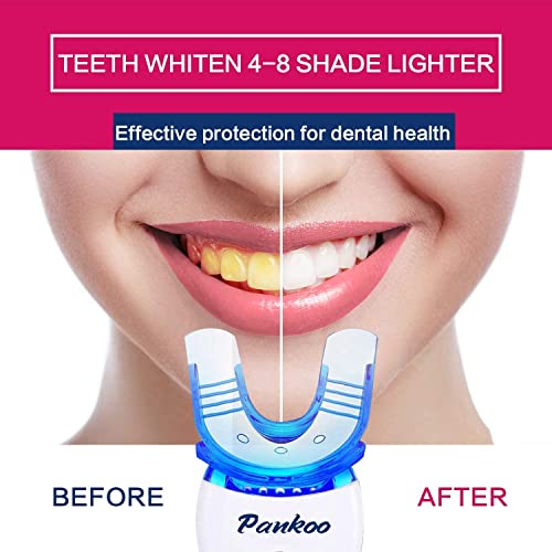Teeth Whitening Kit with LED Light at Home for Sensitive Teeth,Pro...