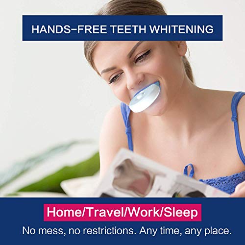 Teeth Whitening Kit with LED Light at Home for Sensitive Teeth,Pro...