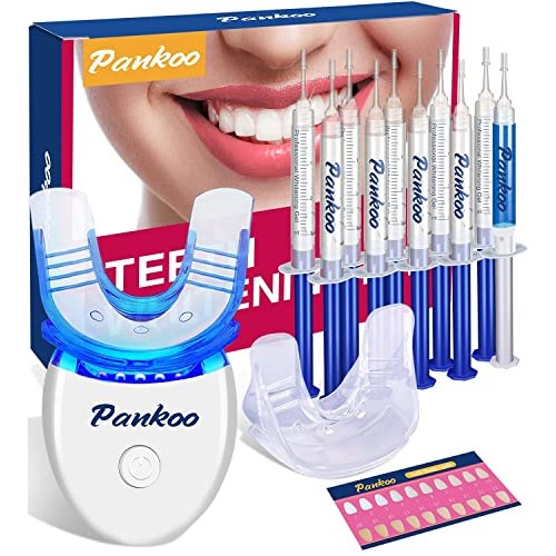 Teeth Whitening Kit with LED Light at Home for Sensitive Teeth,Pro...