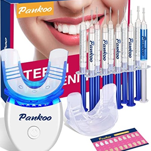 Teeth Whitening Kit with LED Light at Home for Sensitive Teeth,Pro...