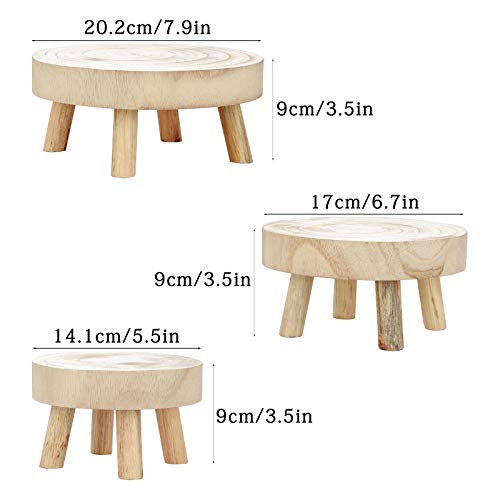 Panow Wood Grain Plant Stands Flower Pot Holder, Plant Display She...
