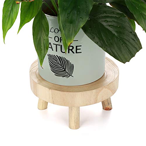 Panow Wood Grain Plant Stands Flower Pot Holder, Plant Display She...