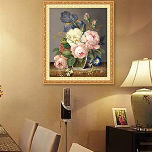 PAOMIAN Needlework,DIY Cross Stitch,Sets for Embroidery Kits, Peon...