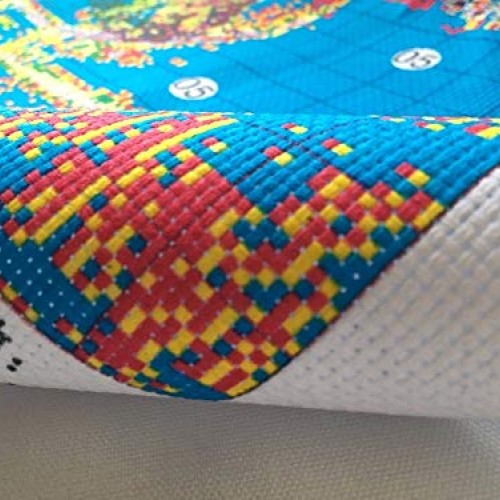 PAOMIAN Needlework,DIY Cross Stitch,Sets for Embroidery Kits, Peon...