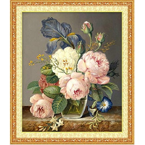 PAOMIAN Needlework,DIY Cross Stitch,Sets for Embroidery Kits, Peon...